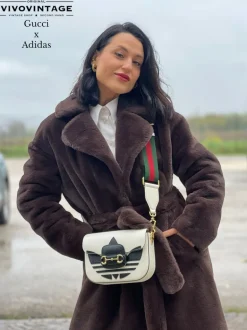 Tracolla Horsebit Gucci x Adidas