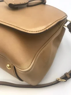 Tracolla Miu Miu cammello