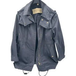 Trench Burberry blu tg 40
