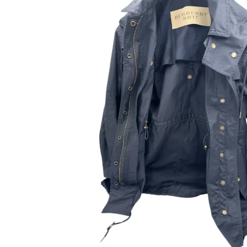 Trench Burberry blu tg 40