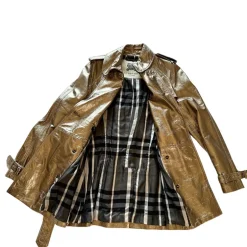 Trench Burberry oro tg 40