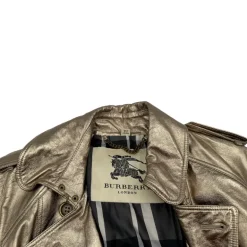 Trench Burberry oro tg 40