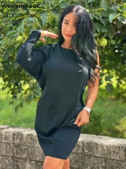 Vestito monospalla Sportmax Tg M