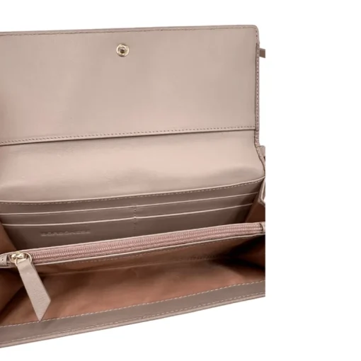 Wallet con tracolla Borbonese