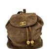 Zaino Chanel scamosciato