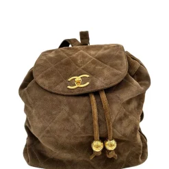Zaino Chanel scamosciato