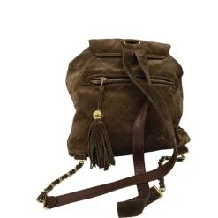Zaino Chanel scamosciato