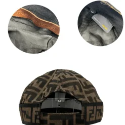 Berretto Fendi zucca tg M