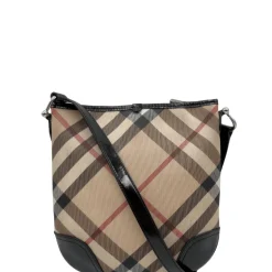 Borsa Burberry tartan