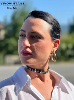 Bracciale Miu Miu nero