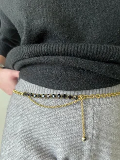 Cinta D&G con strass di cristallo