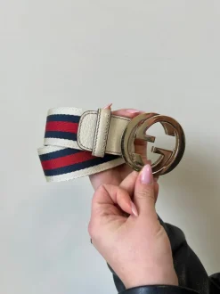 Cintura Gucci Web Tg 44