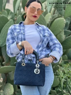 Lady Dior media denim