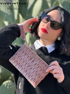 Pochette Miu Miu velvet