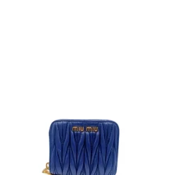 Portafoglio Miu Miu gaufré