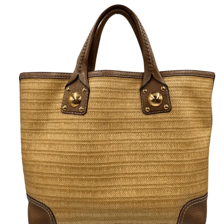 Shopping Gucci rafia
