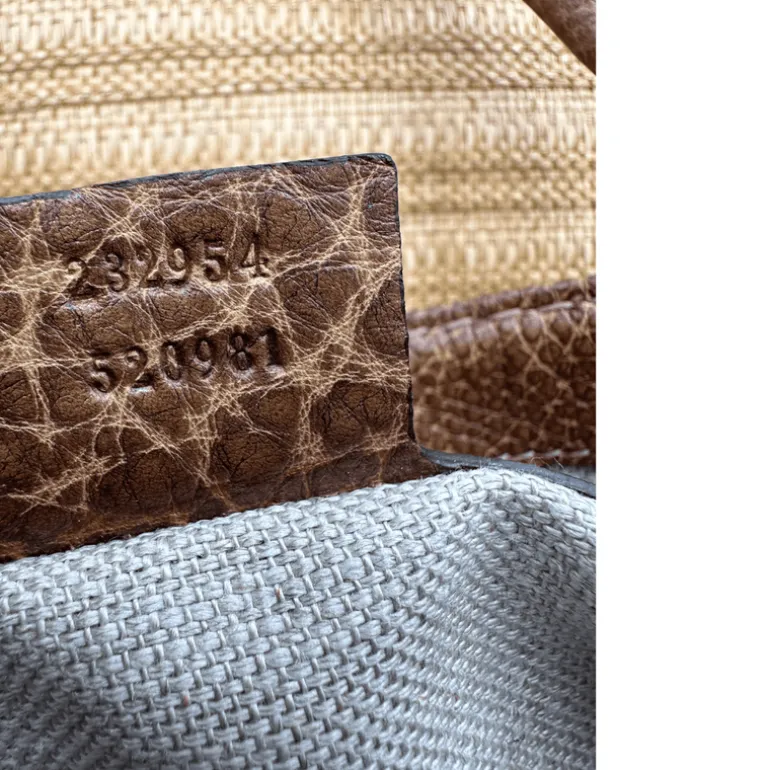 Shopping Gucci rafia