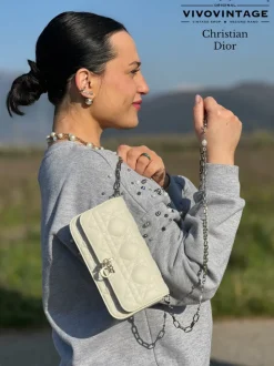 Tracolla Caro Cannage Dior